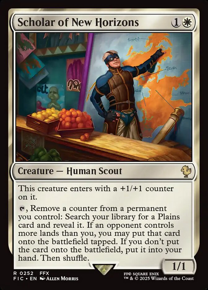 Scholar of New Horizons card image