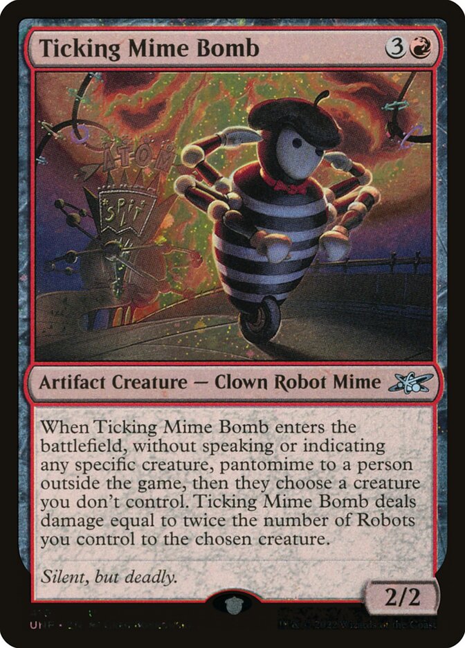 Ticking Mime Bomb card image