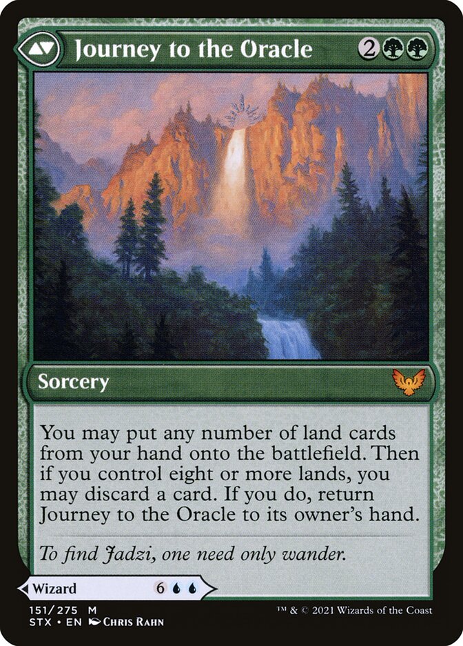 Jadzi, Oracle of Arcavios // Journey to the Oracle card image