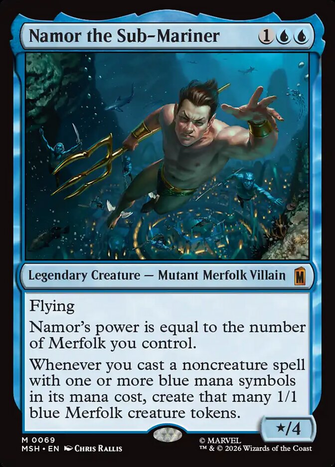 Namor the Sub-Mariner card image