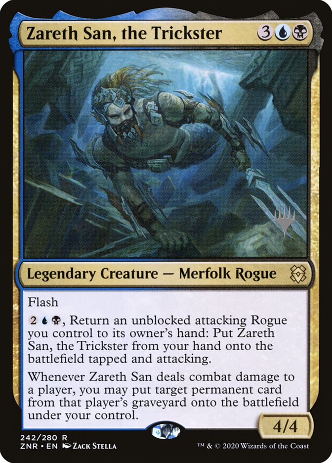 Zareth San, the Trickster card image