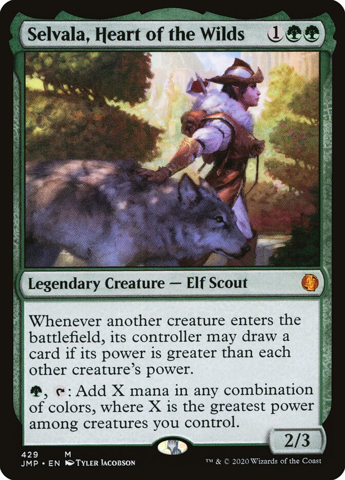 Selvala, Heart of the Wilds card image