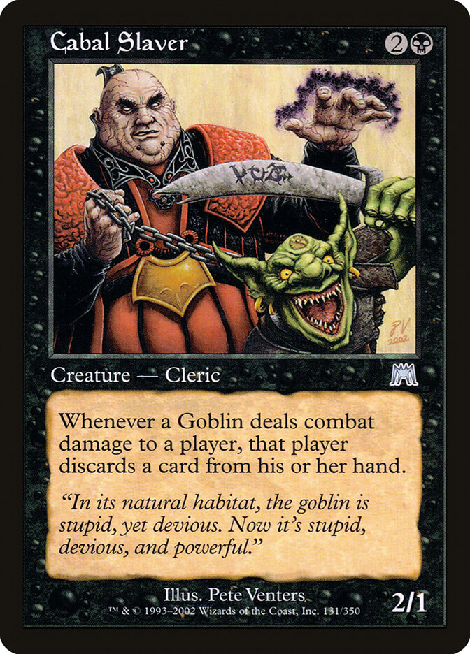 Cabal Slaver card image