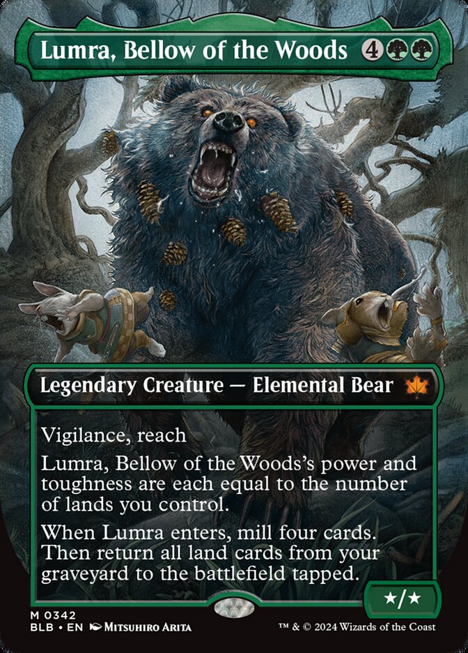 Lumra, Bellow of the Woods card image