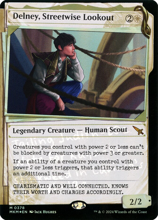 Delney, Streetwise Lookout card image