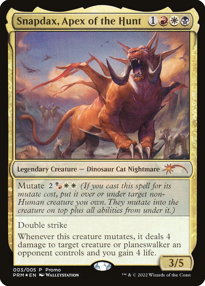Snapdax, Apex of the Hunt card image