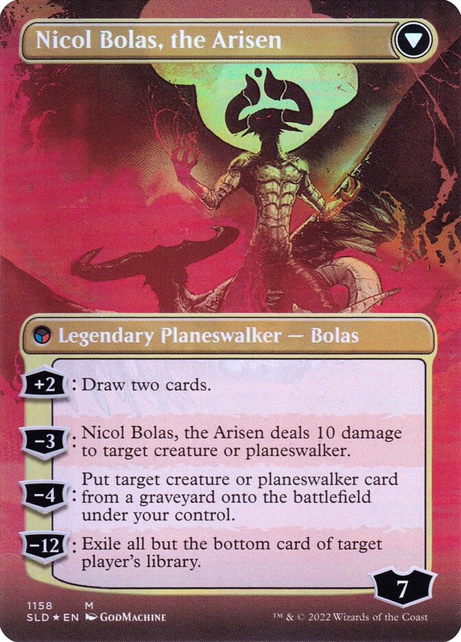 Nicol Bolas, the Ravager // Nicol Bolas, the Arisen card image