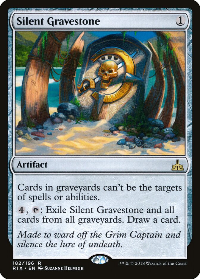 Silent Gravestone card image