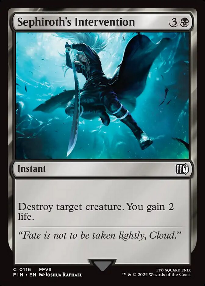 Sephiroth's Intervention card image
