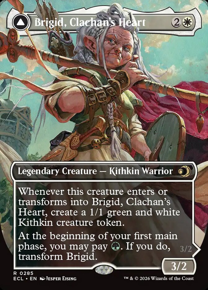 Brigid, Clachan's Heart // Brigid, Doun's Mind card image