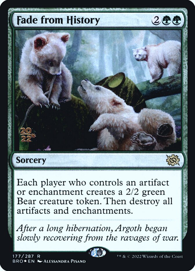 Fade from History card image