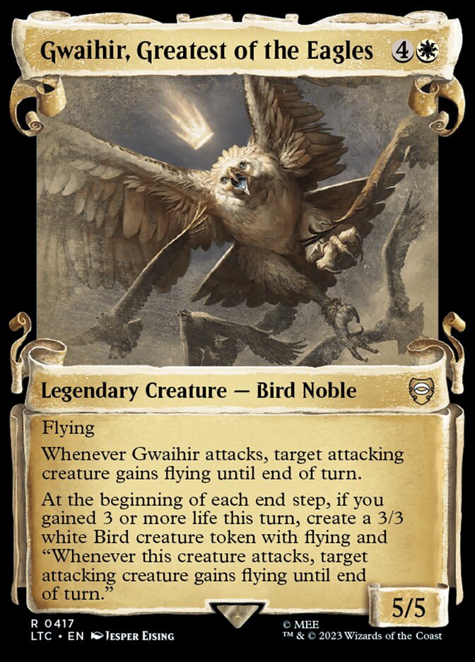 Gwaihir, Greatest of the Eagles card image