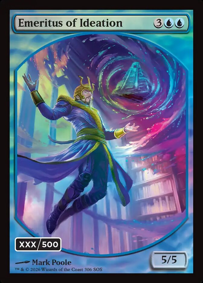 Emeritus of Ideation // Ancestral Recall card image