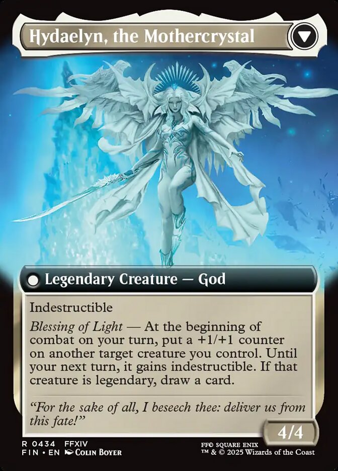 Venat, Heart of Hydaelyn // Hydaelyn, the Mothercrystal card image