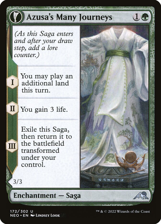 Azusa's Many Journeys // Likeness of the Seeker card image