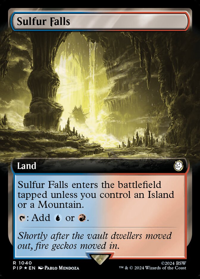 Sulfur Falls card image