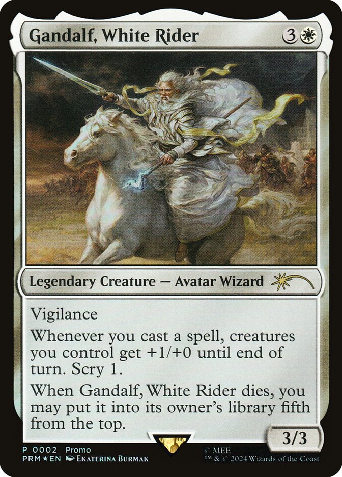 Gandalf, White Rider card image