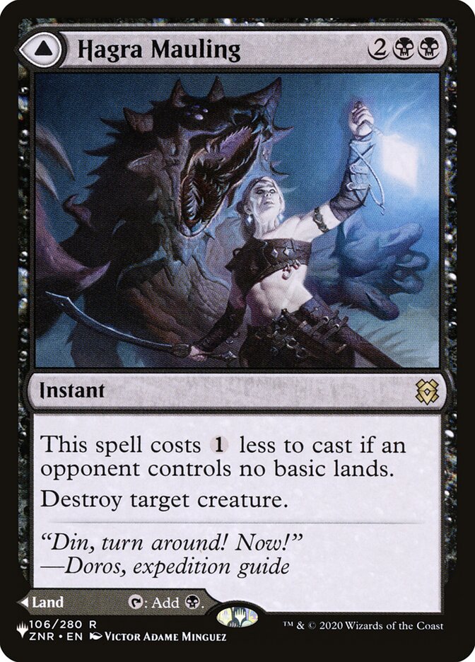 Hagra Mauling // Hagra Broodpit card image