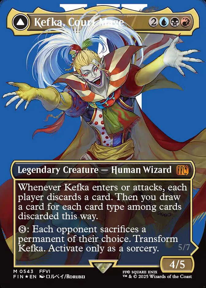 Kefka, Court Mage // Kefka, Ruler of Ruin card image
