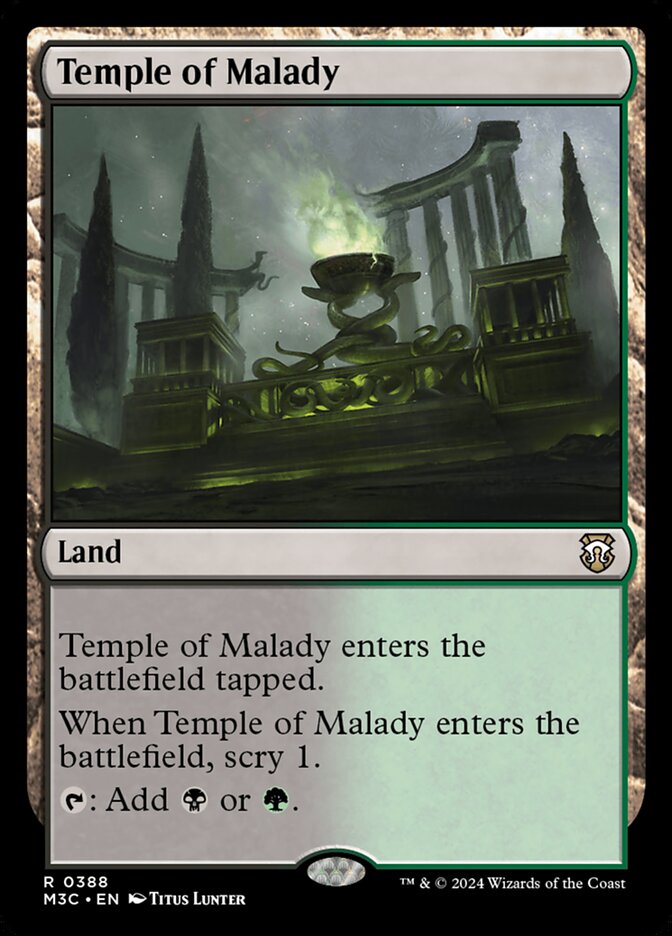 Temple of Malady card image