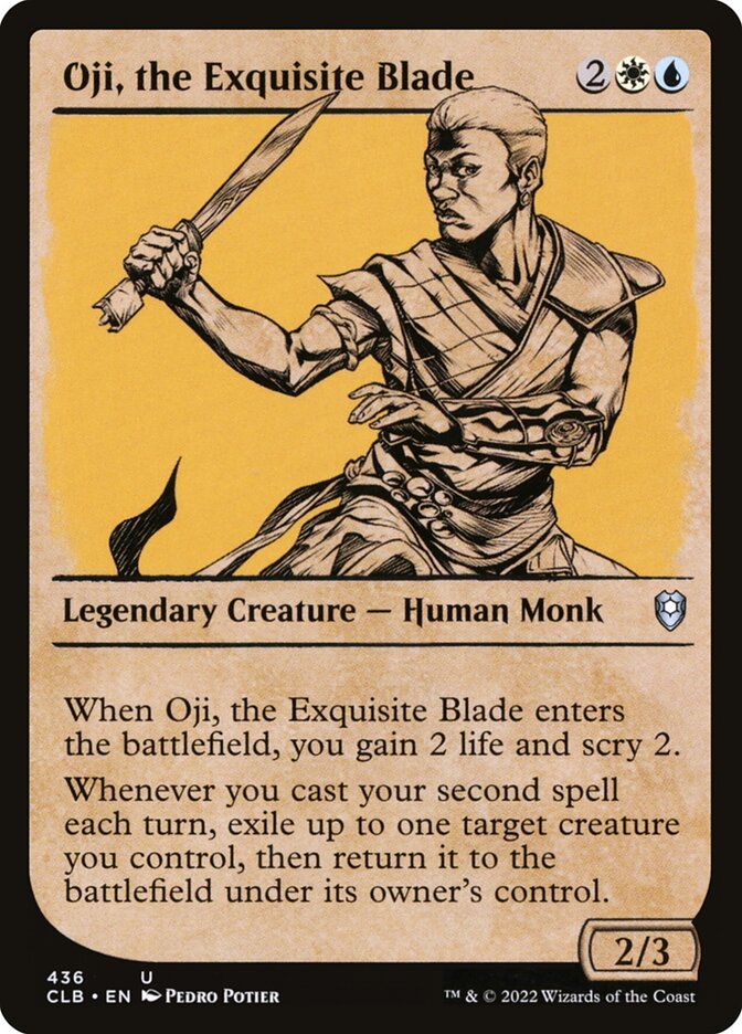 Oji, the Exquisite Blade card image