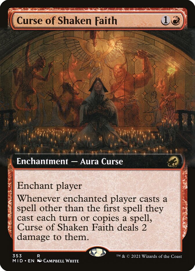 Curse of Shaken Faith card image