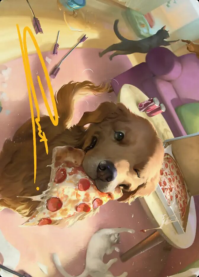 Lucky the Pizza Dog // Lucky the Pizza Dog card image