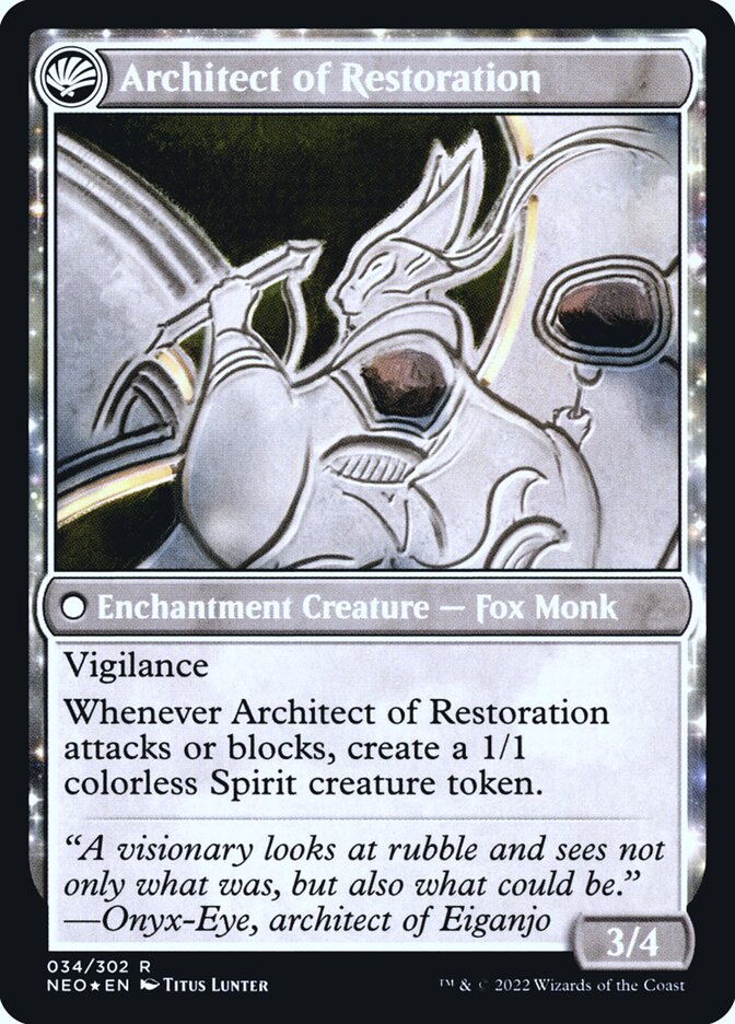 The Restoration of Eiganjo // Architect of Restoration card image