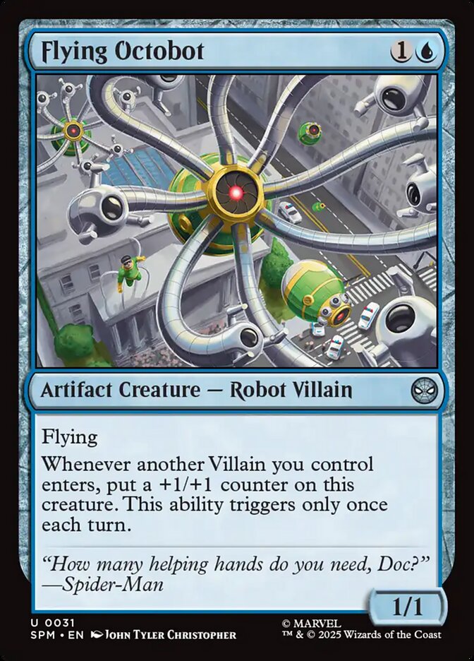 Flying Octobot card image