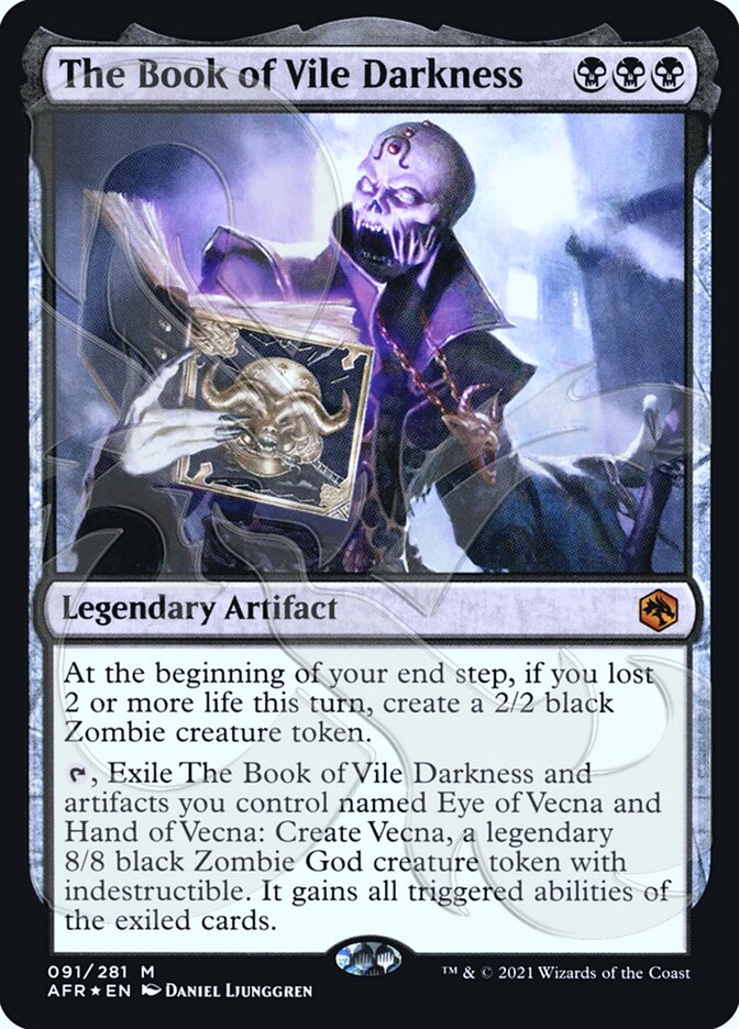 The Book of Vile Darkness card image