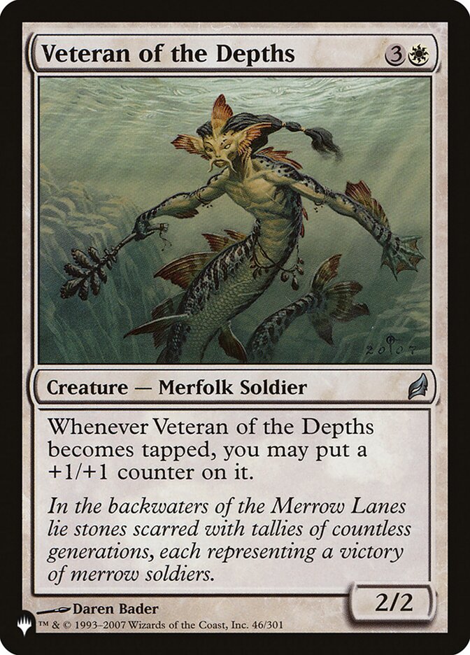 Veteran of the Depths card image