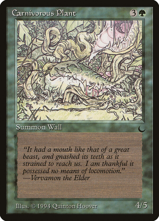 Carnivorous Plant card image