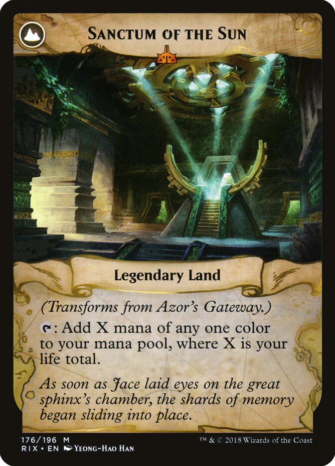 Azor's Gateway // Sanctum of the Sun card image