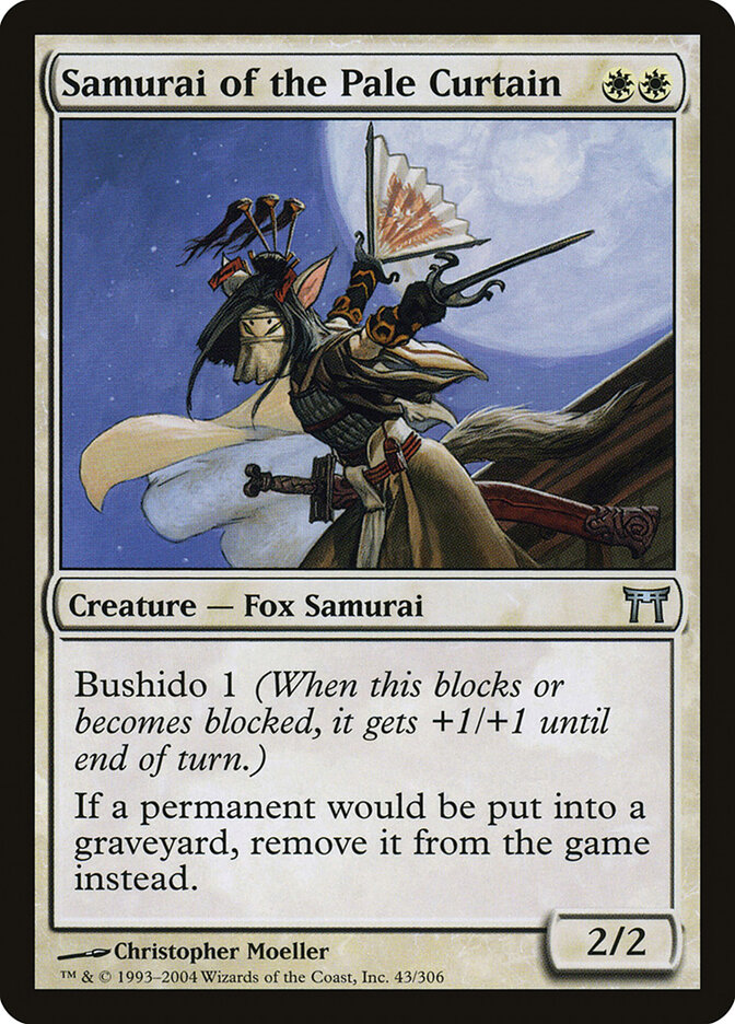 Samurai of the Pale Curtain card image