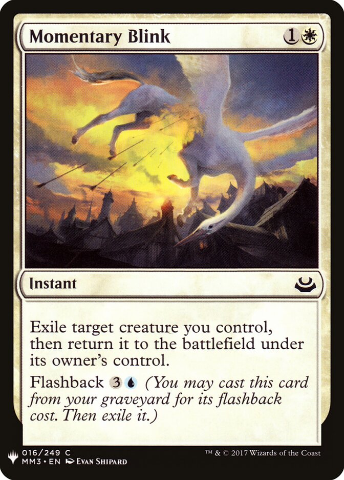 Momentary Blink card image