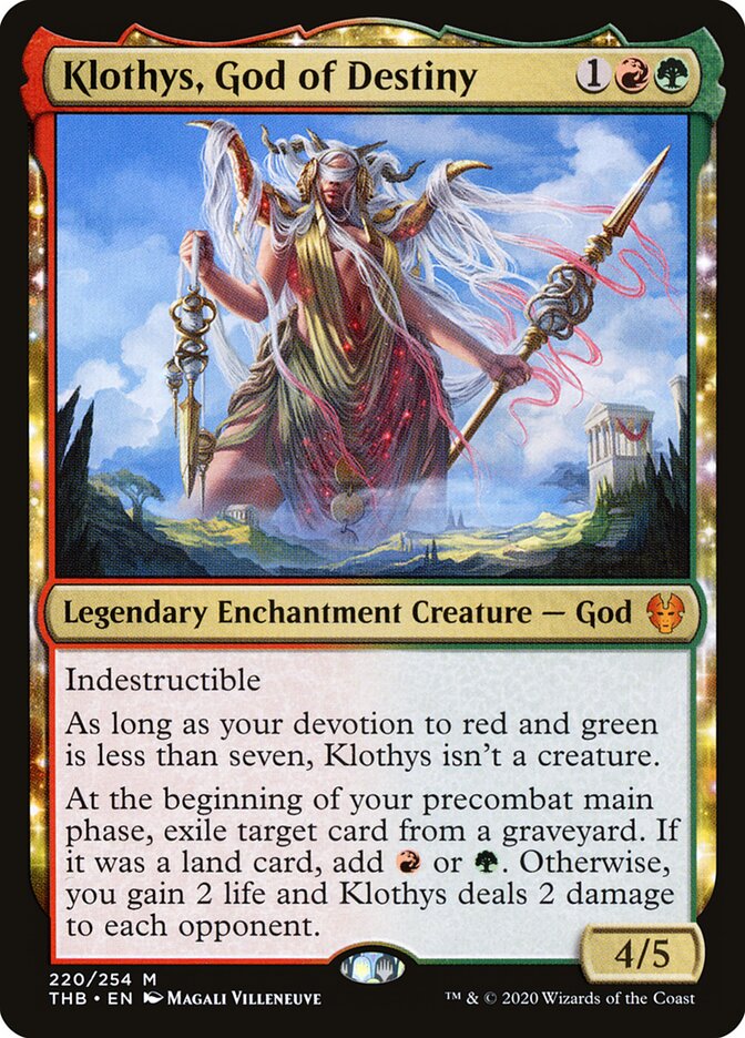 Klothys, God of Destiny card image