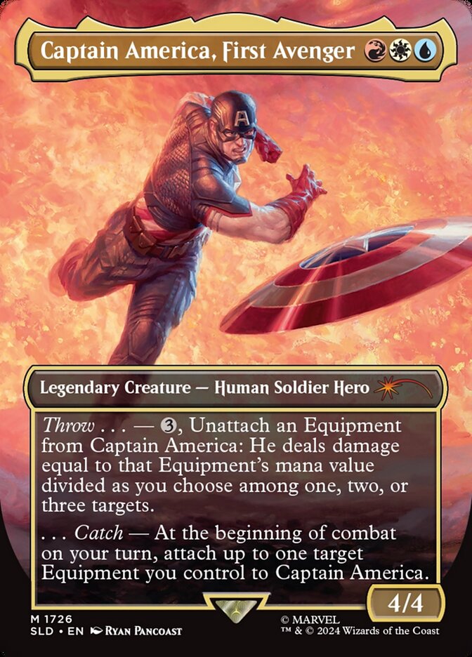 Captain America, First Avenger card image