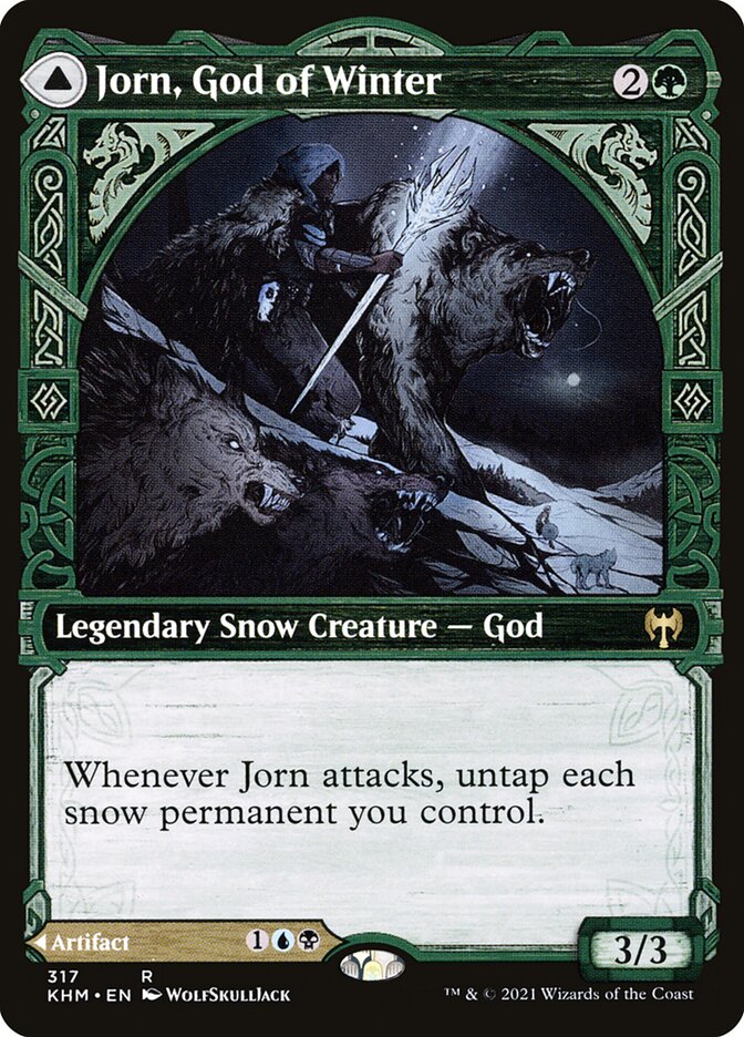 Jorn, God of Winter // Kaldring, the Rimestaff card image