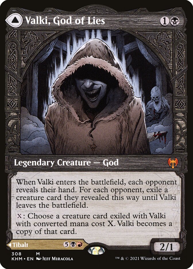 Valki, God of Lies // Tibalt, Cosmic Impostor card image