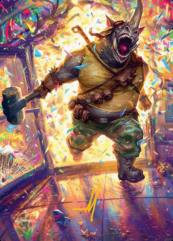Rocksteady, Rowdy Rhino // Rocksteady, Rowdy Rhino card image