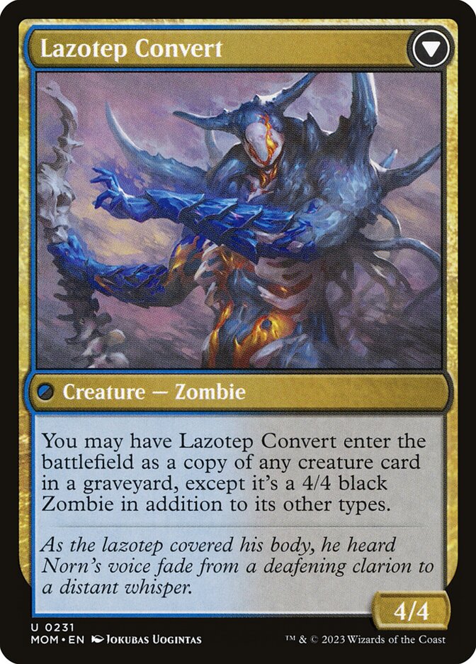 Invasion of Amonkhet // Lazotep Convert card image