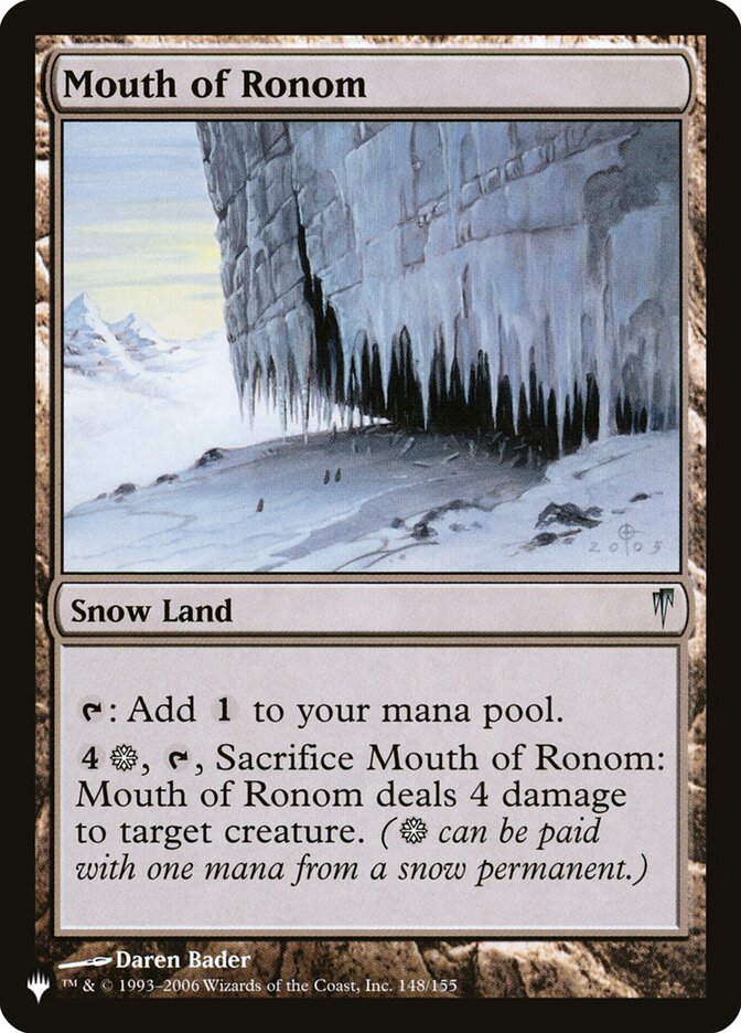 Mouth of Ronom card image