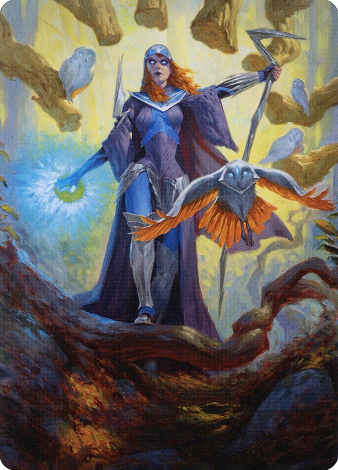 Kasmina, Enigma Sage // Kasmina, Enigma Sage card image