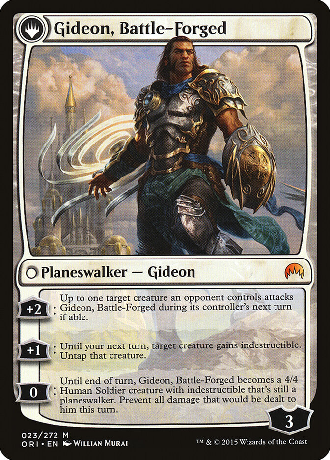 Kytheon, Hero of Akros // Gideon, Battle-Forged card image