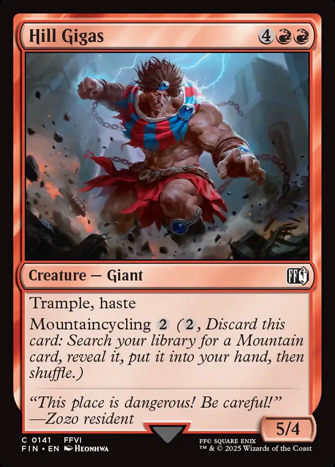 Hill Gigas card image