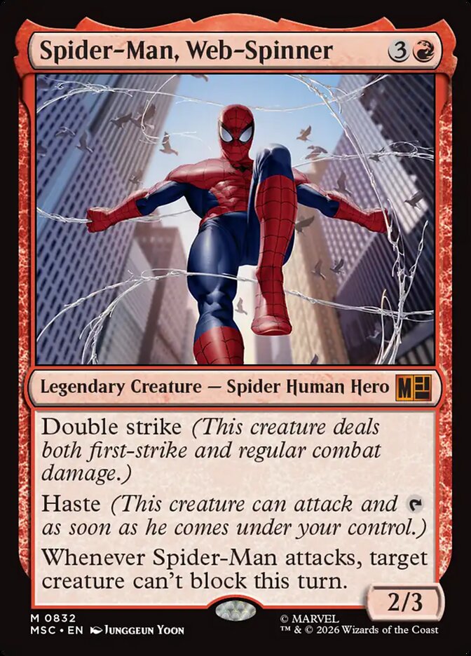 Spider-Man, Web-Spinner card image