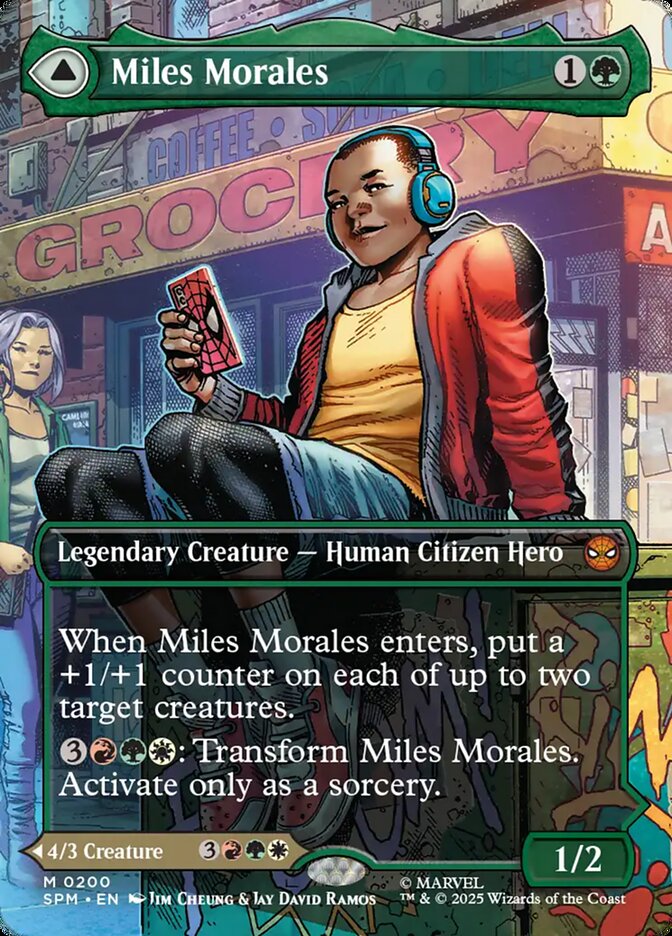 Miles Morales // Ultimate Spider-Man card image