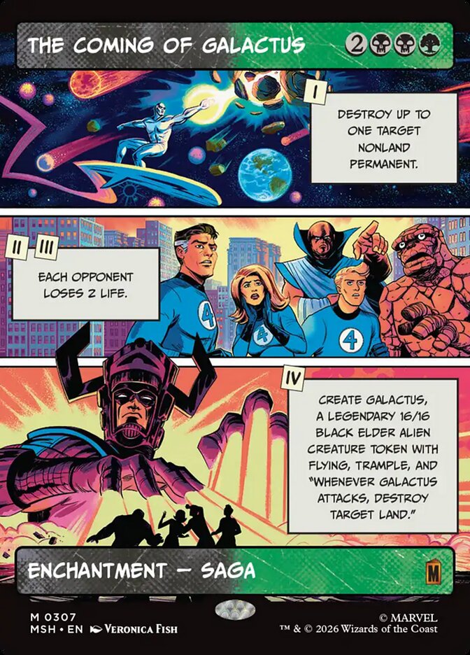 The Coming of Galactus card image