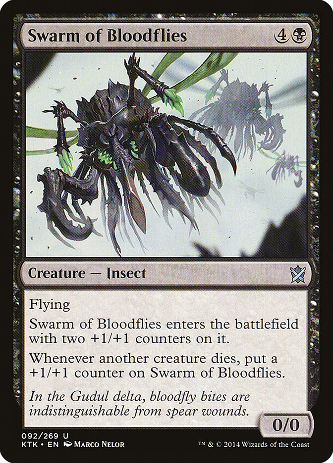 Swarm of Bloodflies card image