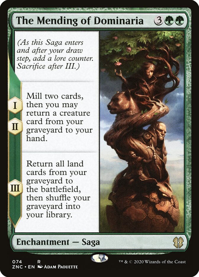 The Mending of Dominaria card image